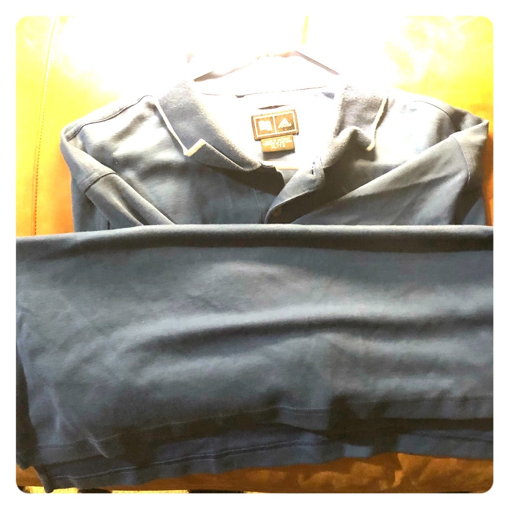 Adidas polo collar shirt Only worn once like new